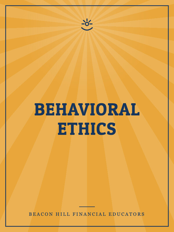 Behavioral Ethics course cover